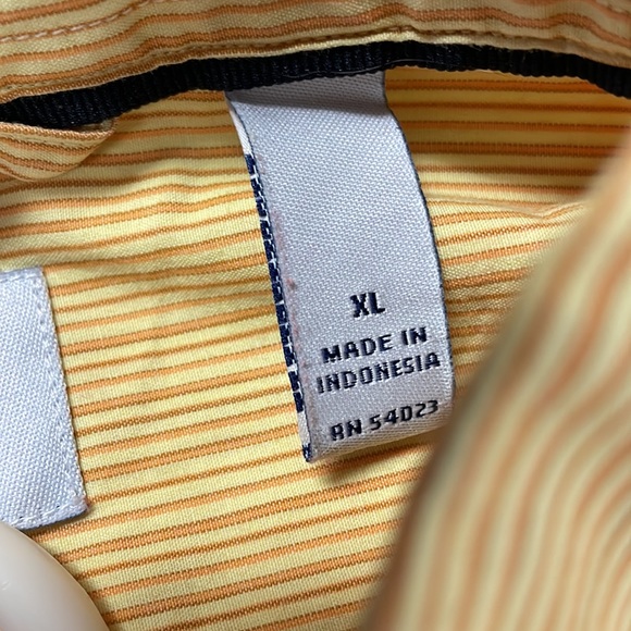 Gap Men's Shirt. Yellow. XL. 100% Cotton - Picture 3 of 6